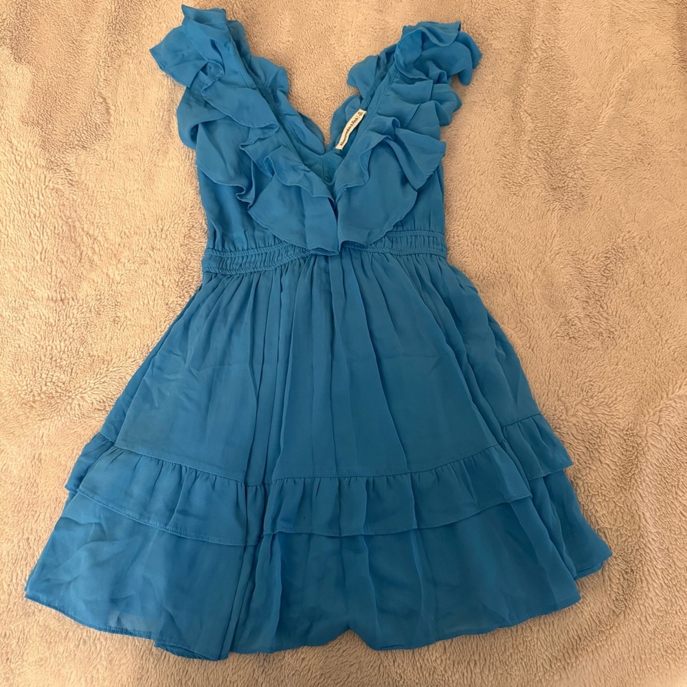Abercrombie Ruffle Flounce Dress